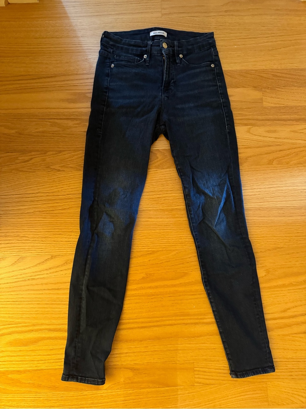 Good American Black Skinny Jeans